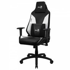 Aerocool Silla gaming profesional cojines acolchados tecnologia air Negro, Gris, Blanco
