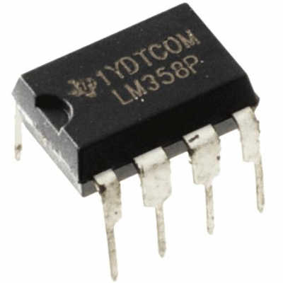 Circuito Integrado Amplificador Operacional DIP-8 LM358P