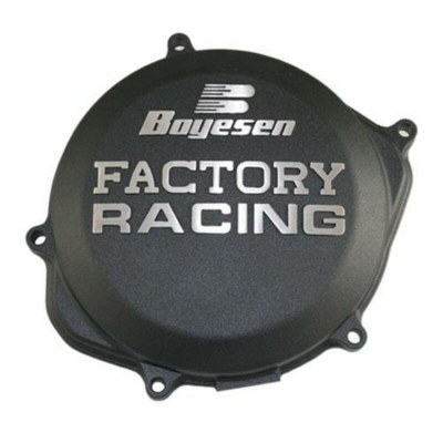 BOYESEN Factory Racing Clutch Cover Black Honda CR250R/500R CC-02B