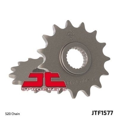 Piñón JT SPROCKETS acero estándar 1577 - Paso 520 JTF1577.15