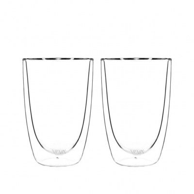 Vaso viva scandinavia lauren double wall set de 2 380ml