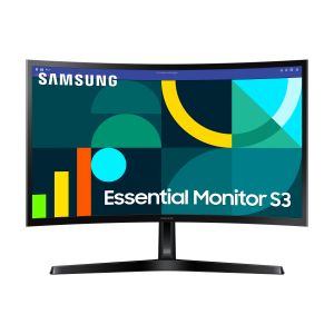 Samsung Monitor Curvo Essential Monitor S3 S24D366GAU/ 24\1/ Full HD/ Negro