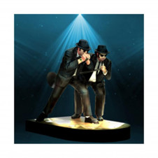 Figura sd toys cine the blue brothers jake y elwood cantando 18cm
