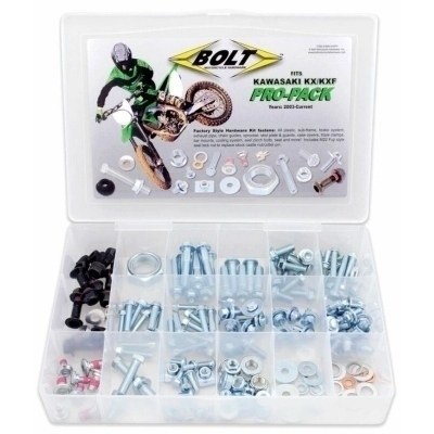 Pack tornillería Bolt Pro Kawasaki para KX/KXF 2003-2013 BMH-KXPP