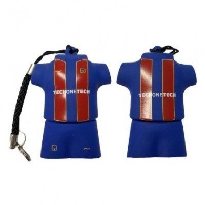 Pendrive 16GB Tech One Tech Equipacion Fútbol Azul-Grana USB 2.0