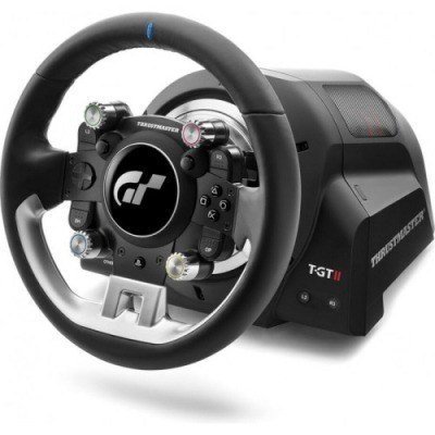 THRUSTMASTER SERVO BASE + VOLANTE T-GT II PACK PARA PS5 / PS4 / PC