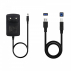 Dock Tooq Tqds-802B 2Xsata 2,5/3,5 Usb 3.0, Clone Otb Negro