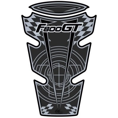 Protector de depósito Motografix F800GT negro TB018K