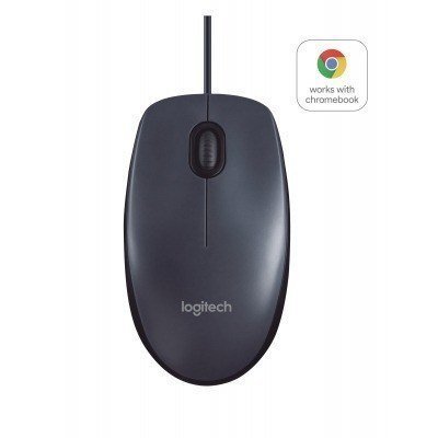 Logitech B100 ratón Oficina Ambidextro USB tipo A Óptico 800 DPI