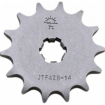 Piñon JT 428 de acero con 14 dientes JTF428.14