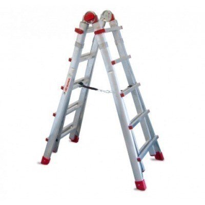 ESCALERA MULTIPOSICIÓN FARAONE TELES T5 2 TRAMOS 10+10 PELDAÑOS