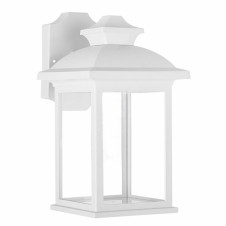 Aplique Exterior Alcandia 1xe27 Blanco Ip44policarbonato 31x17x22,3 Cm