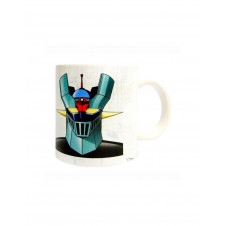 Taza sd toys mazinger z blanca ceramica
