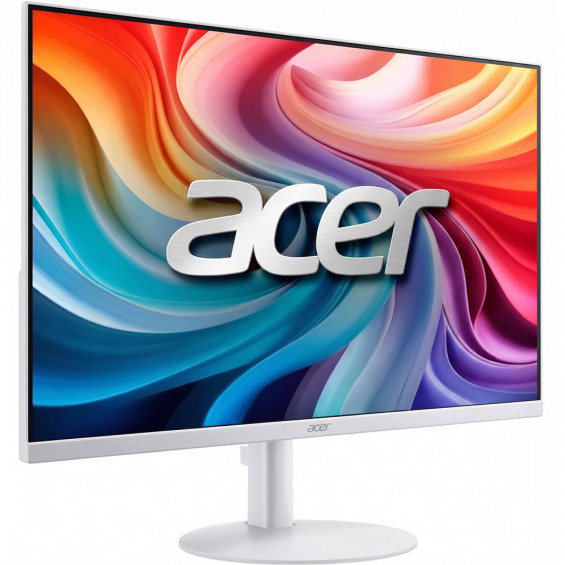 Monitor Acer SA273 P1wmix, 27 pulgadas, Full HD, IPS, 1 ms VRB, altavoces, HDMI, VGA, FreeSync, 99% sRGB, 250 cd/m², clase D, VESA 100x100, blanco - imagen 4