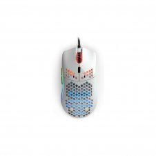 Glorious PC Gaming Race Model O Ratón Gaming 12000 DPI Blanco Brillante