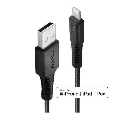 CABLE REFORZADO USB-A A LIGHTNING