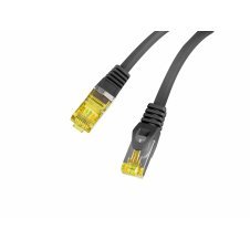 Lanberg PCF6A-10CU-0025-BK cable de red Negro 0,25 m Cat6a S/FTP (S-STP)