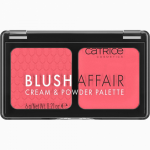 BLUSH AFFAIR paleta de coloretes en polvo y crema #010-Stunning Strawberry 6 gr