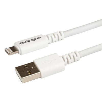 Cable 3m Lightning 8 Pin a USB A 2.0 para Apple iPod iPhone 5 iPad - Blanco