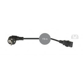Cable alimentación CA Schuko macho a IEC 60320 C13 hembra Fonestar SR-420