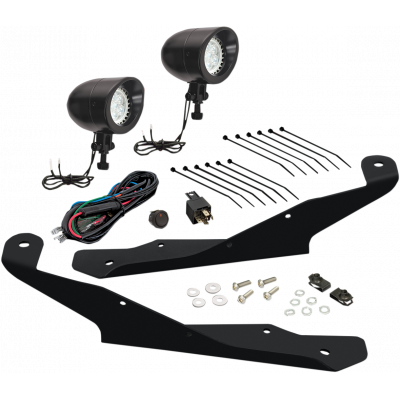 Kit focos LED tipo mini negros SHOW CHROME 41-401BK