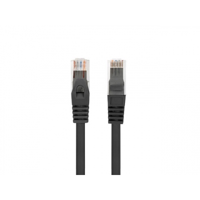 Latiguillo rj45 lanberg cat.6 utp 10m negro