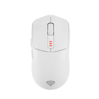 Raton inalambrico gaming genesis zircon 500 blanco