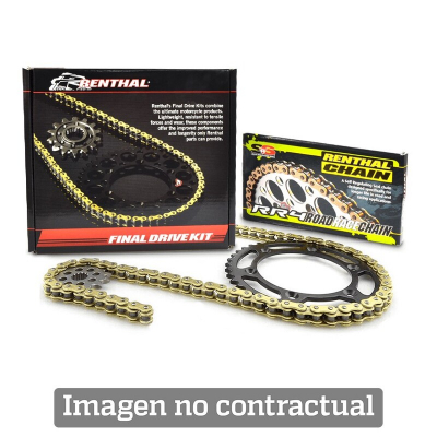 Kit cadena aluminio Renthal 520R1 (13-48-118) KC348151