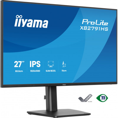 ProLite XB2791HS-B1 pantalla para PC 68,6 cm (27) 1920 x 1080 Pixeles Full HD LED Negro