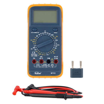 Multimetro Digital MY63 Capacimetro+Vca+Vcc+diodos