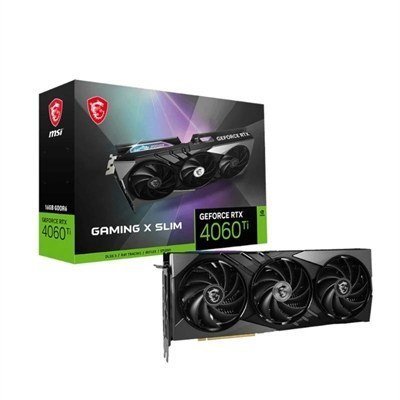 Tarjeta grafica msi vga nvidia rtx 4060 ti gaming x slim 16g