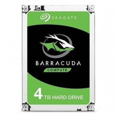 Disco Duro Seagate BarraCuda 4TB/ 3.5/ SATA III/ 256MB