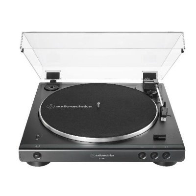 Audio Technica AT-LP60XBK (schwarz, Integrierter Phono-Vorverstrker, Vollautomatischer Betrieb)