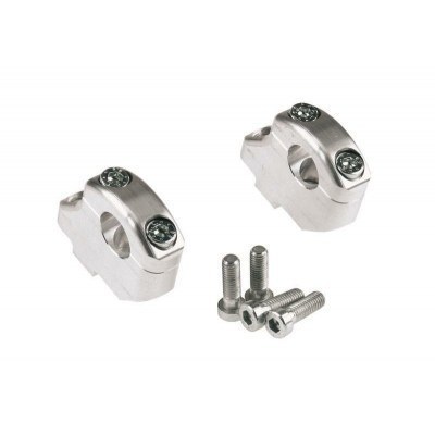 Alzas de manillar 28 +25mm, plata LSL 127RI28SI DUCATI 127RI28SI