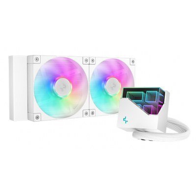 DISIPADOR REF LIQUIDA DEEPCOOL LT240 WHITE ARGB