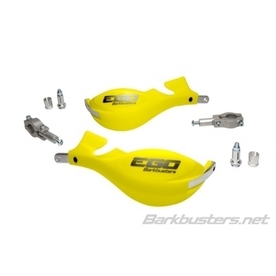 Kit de paramanos Barkbusters EGO MINI abierto Ø22 Color amarillo EGO-004-00-YE