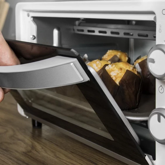 Horno tostador de sobremesa Cecotec Bake&Toast 1090 White, 10 L, 1000 W, 230 °C - imagen 9