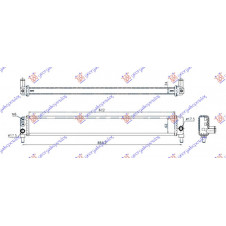ADDITIONAL RADIATOR 1.8 (600x62x24) (NRF)
