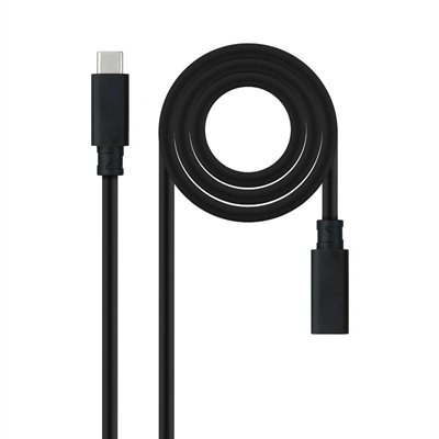 Cable USB 3.2 GEN2x2 100W C/M-H 1,5 m Nanocable