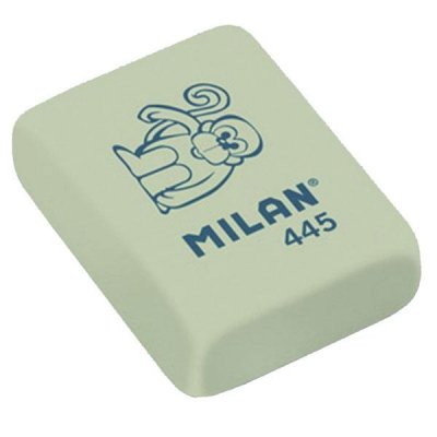 Goma de Borrar Milan CMM445/ 45 unidades/ Blanca