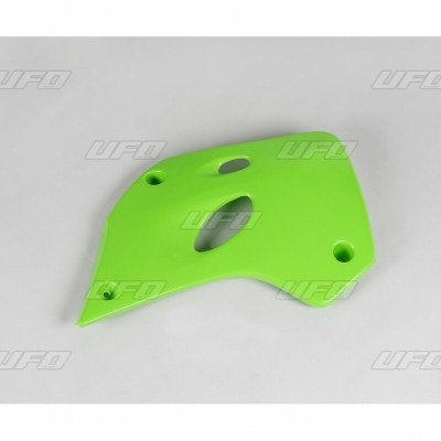 Plásticos laterales de radiador UFO Kawasaki verde KA02759-026 KA02759#026