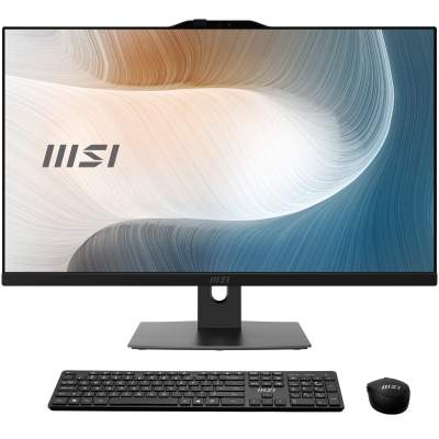 MODERN AM272P 1M-1096ES All-in-One PC Intel Core 7 150U 68,6 cm (27) 1920 x 1080 Pixeles PC todo en uno 16 GB DDR5-SDRAM 500 GB SSD Windows 11 Home Wi-Fi 6E (802.11ax) Negro