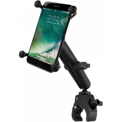 Base RAM® Small Tough-Claw™ con brazo de doble anclaje largo y soporte universal Ram® X-Grip® RAM MOUNTS RAMB400CUN10U