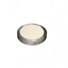 Downlight Superf.diabasa 12w 4000k Niquel Redondo 1080lm 3,5x17x17 Cm