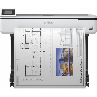 Plotter epson surecolor sc - t5100 a0 36pulgadas - 2400ppp - 1gb - usb - red - wifi - wifi direct - pedestal