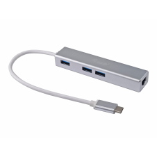 Equip HUB de interfaz USB 3.2 Gen 1 (3.1 Gen 1) Type-C 5000 Mbit/s Plata