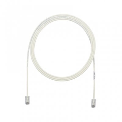 Cat 6A 28AWG UTP Patch Cord, CM/LSZH, Of cable de red Blanco 1 m Cat6a U/UTP (UTP)