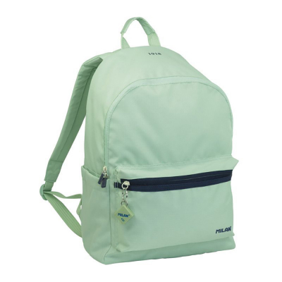 Mochila escolar 4 cremalleras serie 1918 21 l verde