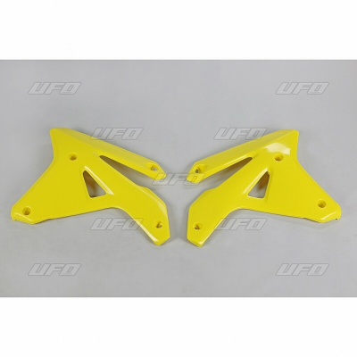 Plásticos laterales de radiador UFO Suzuki amarillo SU04905-102 SU04905-102