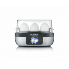 Severin EK 3163 3 huevos Negro, Acero inoxidable, Transparente